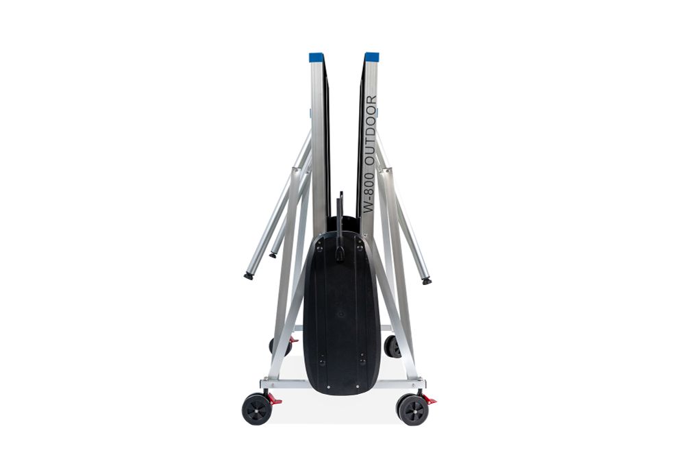 Теннисный стол всепогодный &quot;W-800 Outdoor&quot; (274 х 152,5 х 76 см) алюминиевый, с комплектом (сетка, 2 ракетки, 6 шариков )
