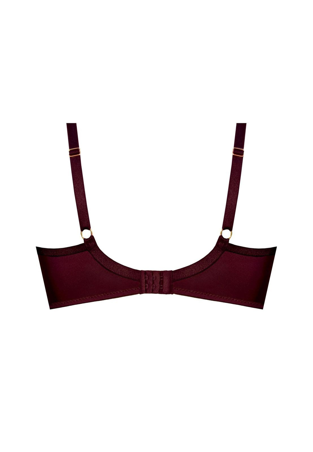 Бюстгальтер на косточках Zafira (Размер: 90E) (Цвет: бордовый)