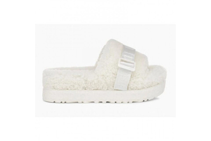 UGG Fluffita Platform - White