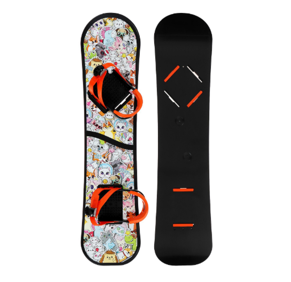 Сноуборд детский Snow Cat, 95 см, цвет разноцветный