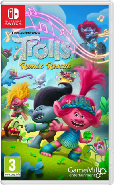 Игра DreamWorks Trolls Remix Rescue (Английская версия) для Nintendo Switch