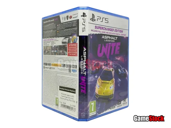 PS5 Asphalt Legends UNITE Supercharged Edition (Б/У, Русские субтитры, PPSA-17296)