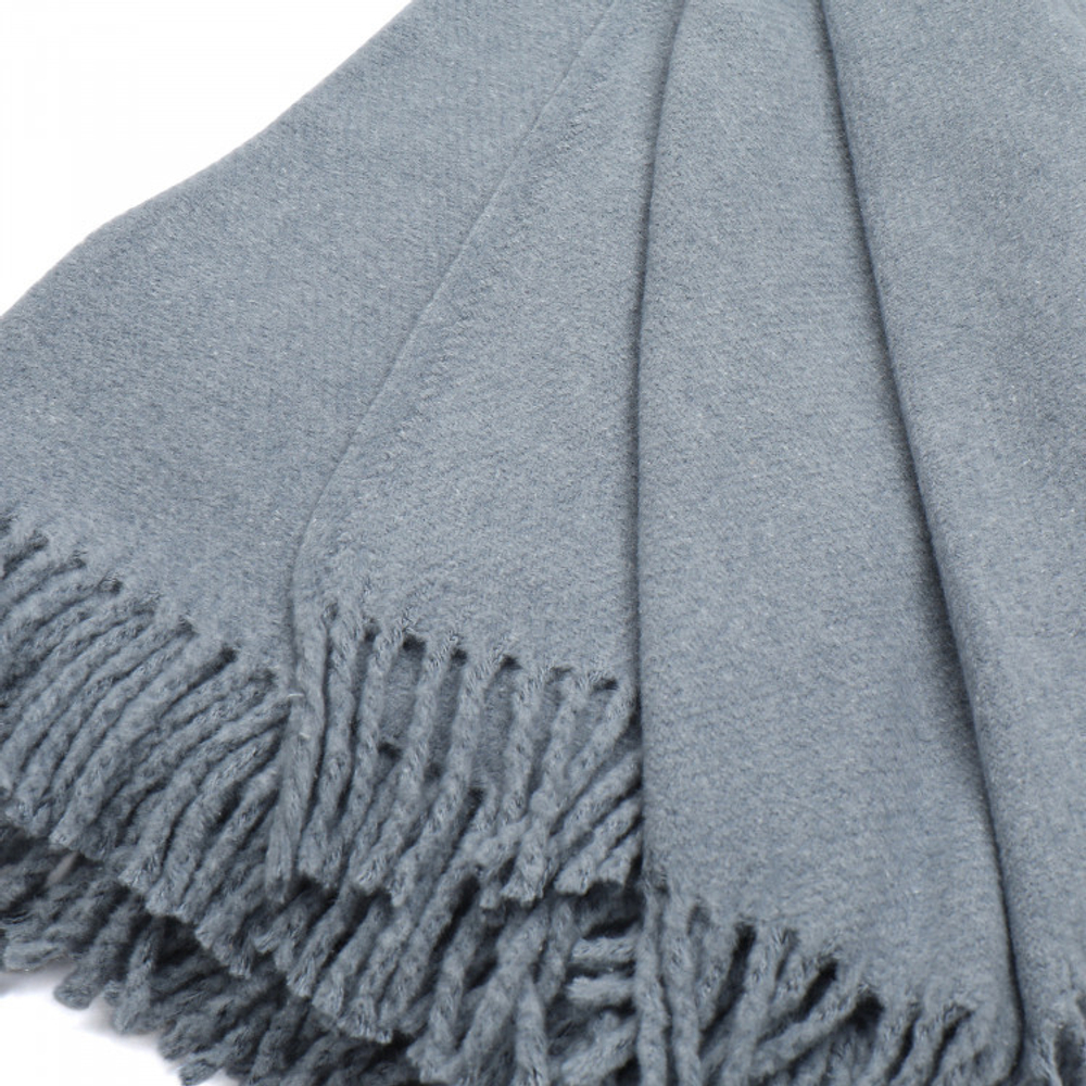 Плед 140x200 Schoner Wohnen Basics nachtblau