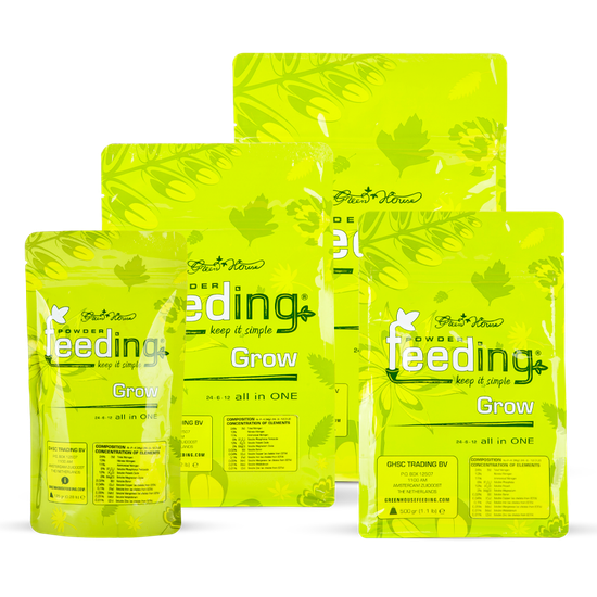 Удобрение минеральное для стадии вегетации Green House Powder Feeding Grow 1 кг