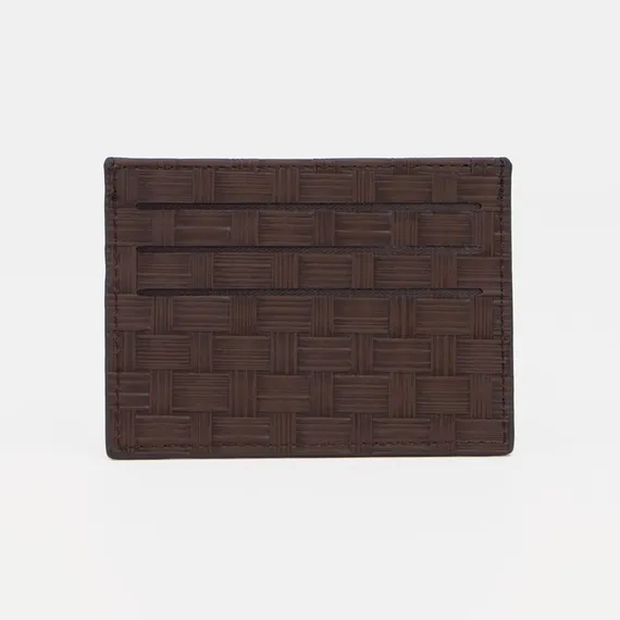 Картхолдер, цвет коричневый