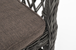 "Сицилия" плетеный стул из искусственного ротанга, цвет графит