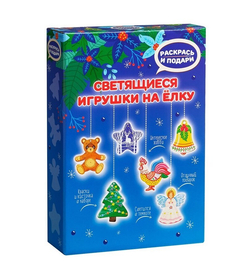 Светящиеся игрушки на елку, набор