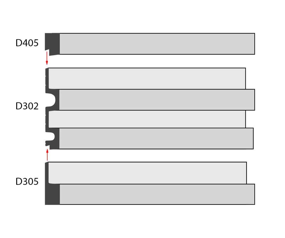 Молдинг Decomaster ECO LINE D405-82 31х21х2900 мм дерево