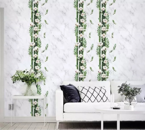 Панель ПВХ термопечать Дыхание Юга фон 652/1 2700х250 мм