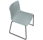 Стул Catifa 46 ARPER сталь/полипропилен/grey black 510х560х800h