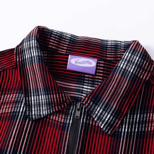 Рубашка Velvet Tartan красная / черная - фото 3