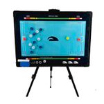 Тактическая магнитная доска для водного поло TURBO MAGNETIC WATER POLO TACTICAL BOARD WITH FOLDING TRIPODв комплекте со штативом