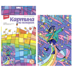 Картина по номерам 20*30см "Аниме. Звездные фантазии" (Lori)