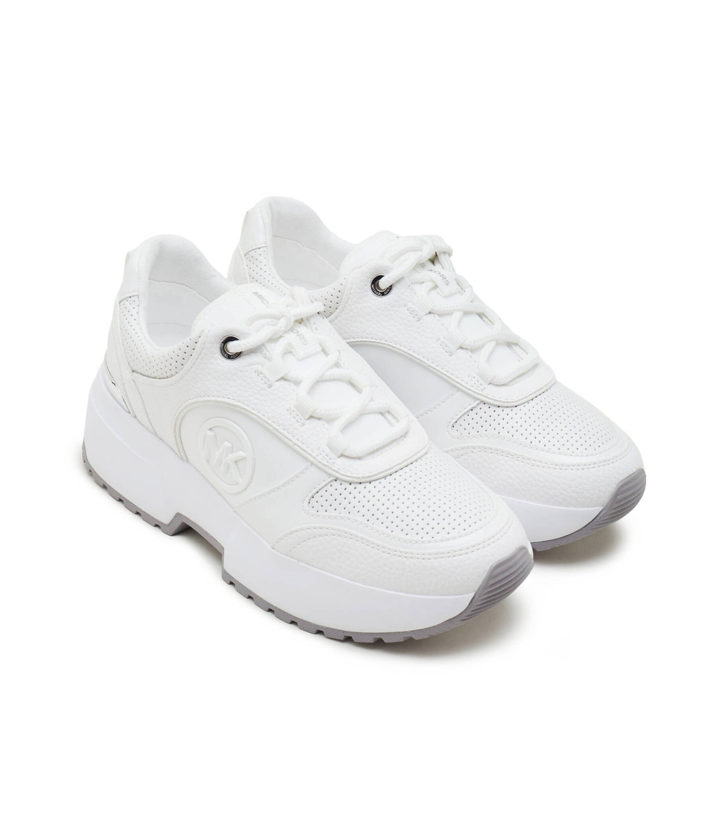 Кожаные кроссовки percy trainer Michael Kors - белый(43H3PCFS1L)