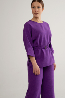 Туника 4728з, фиолетовый #527Ф204728з