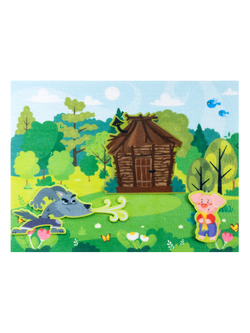 Набор из фетра на липучках ТРИ ПОРОСЕНКА