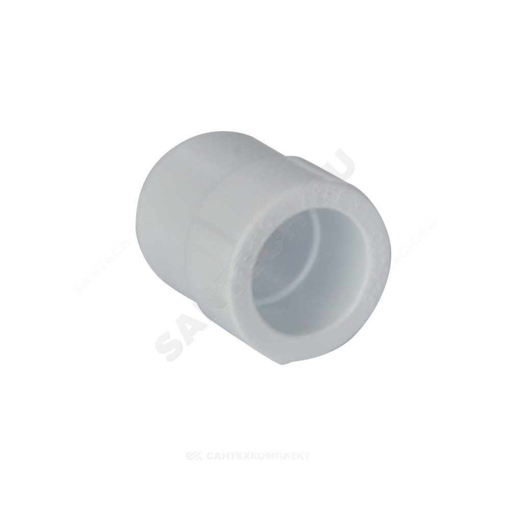 Муфта PP-R переходная белая Дн 40х25 внутр/наруж пайка PRO VALFEX 10004025-PRO