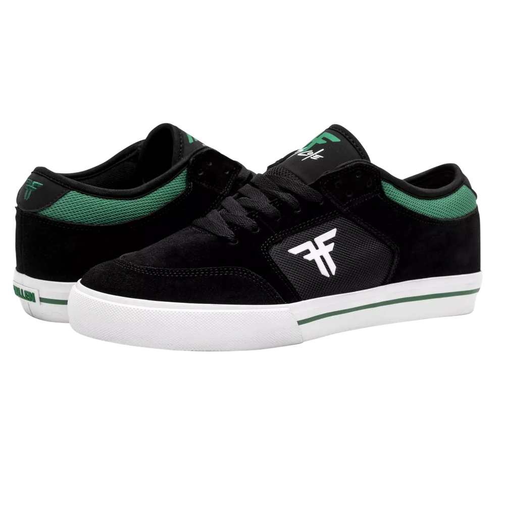 Кеды Fallen RIPPER - BLACK/GREEN/WHITE (CHRIS COLE)