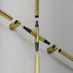 Комплектующие для систем освещения с токоведущими элементами Technical CA008TX-BS