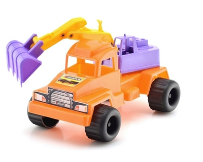 Автомобиль Экскаватор Буран, 21x12,5x11см (Максимус)