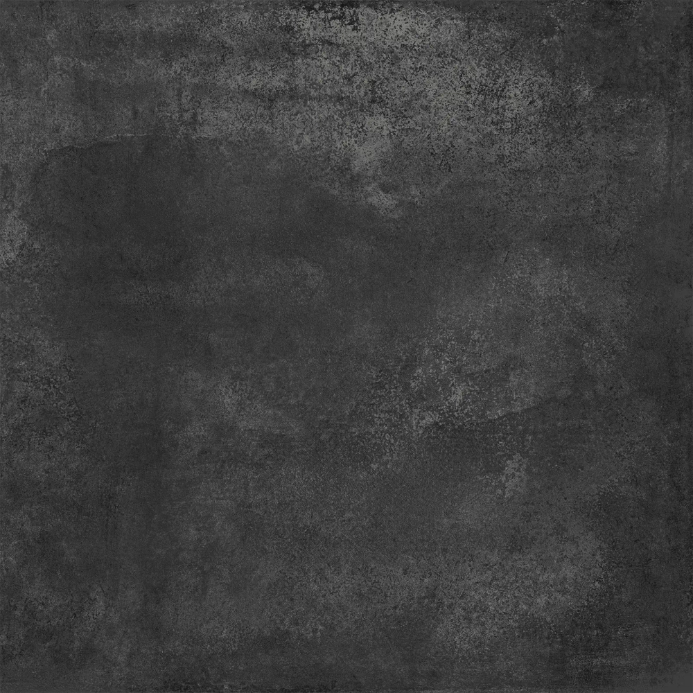 Керамогранит Alma Ceramica GFU6060TTM20R Totem 60x60 черный глазурованный матовый / противоскользящий под бетон