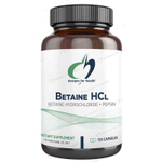 Designs For Health - BHC120 - Betaine HCl with Pepsin - 120 capsules