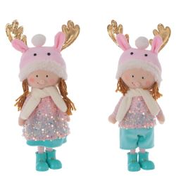 GAEM Игрушка набивная "Мальчик, Девочка", L18 W8,5 H40 см, 2в.