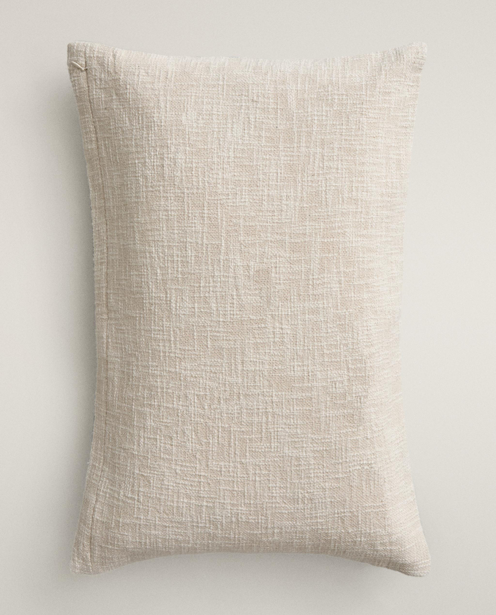 Zara Home наволочка декоративная из хлопка, бирюзовый, в полоску, 40x60 см