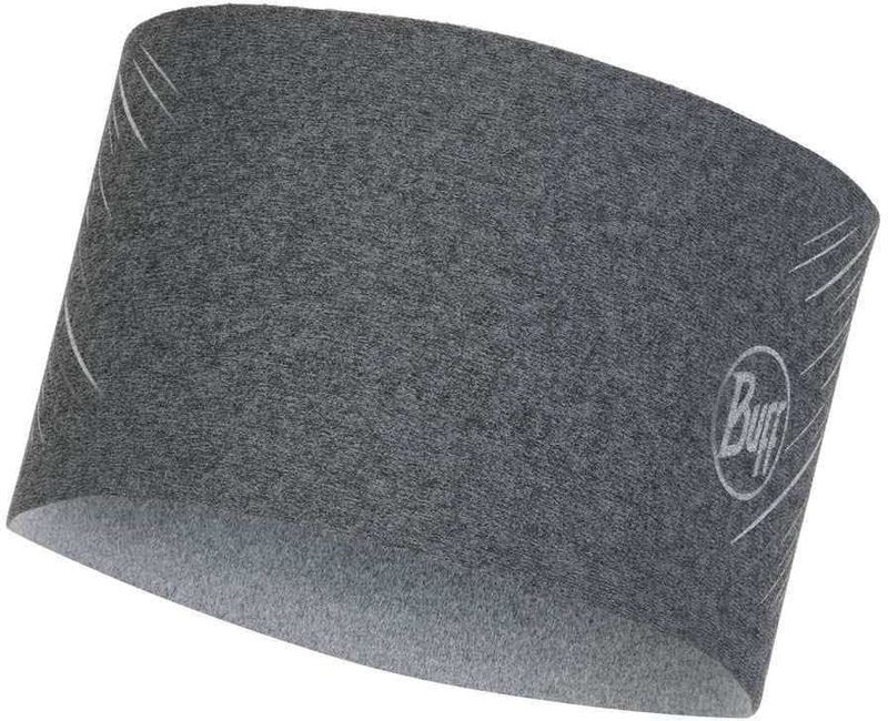 Теплая спортивная повязка на голову Buff Headband Tech Fleece R_Grey Фото 1
