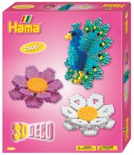 Hama Набор термомозаики Midi 2500 шт + 3D (3238)