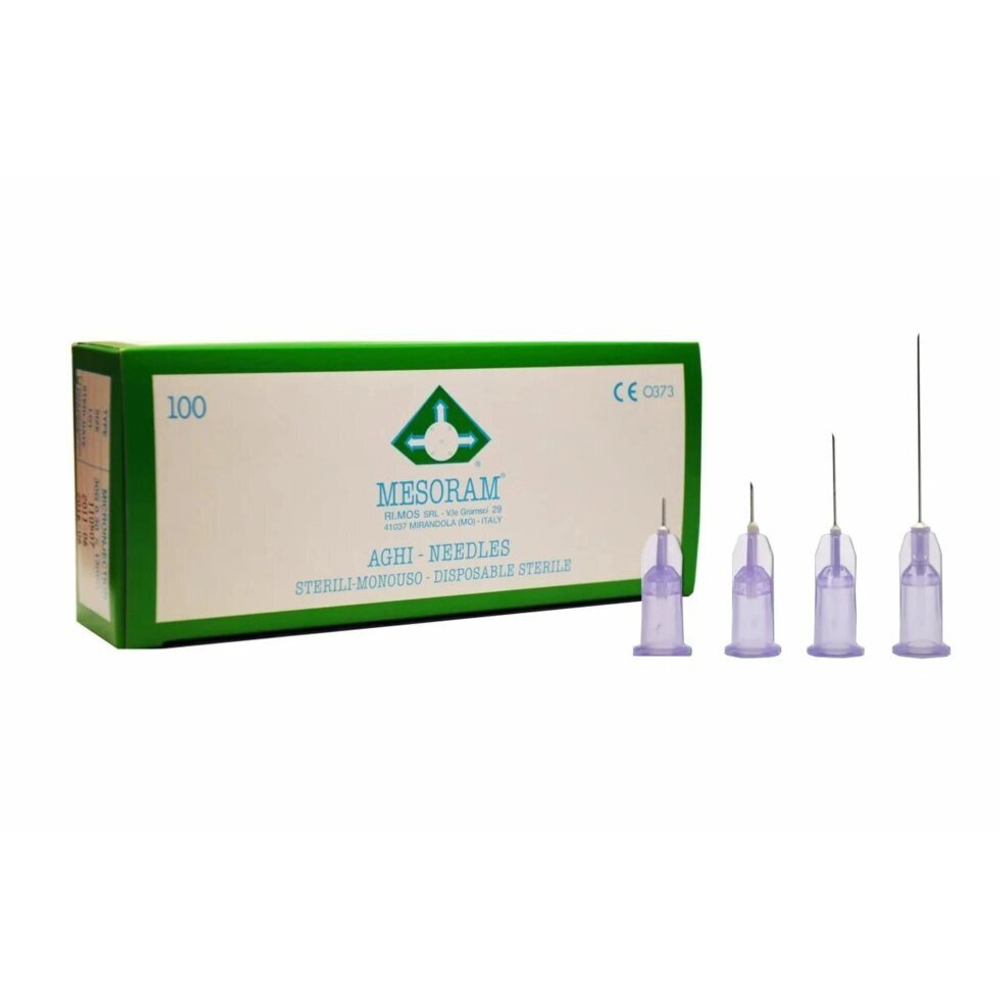 Иглы для инъекционных методик AGO MESO LUER 30G 0.3x6 710307  Mesoderm