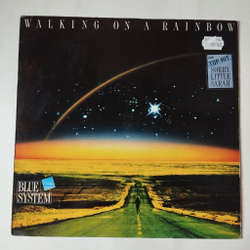 Винтажная виниловая пластинка LP Blue System Walking On A Rainbow (Germany 1987)