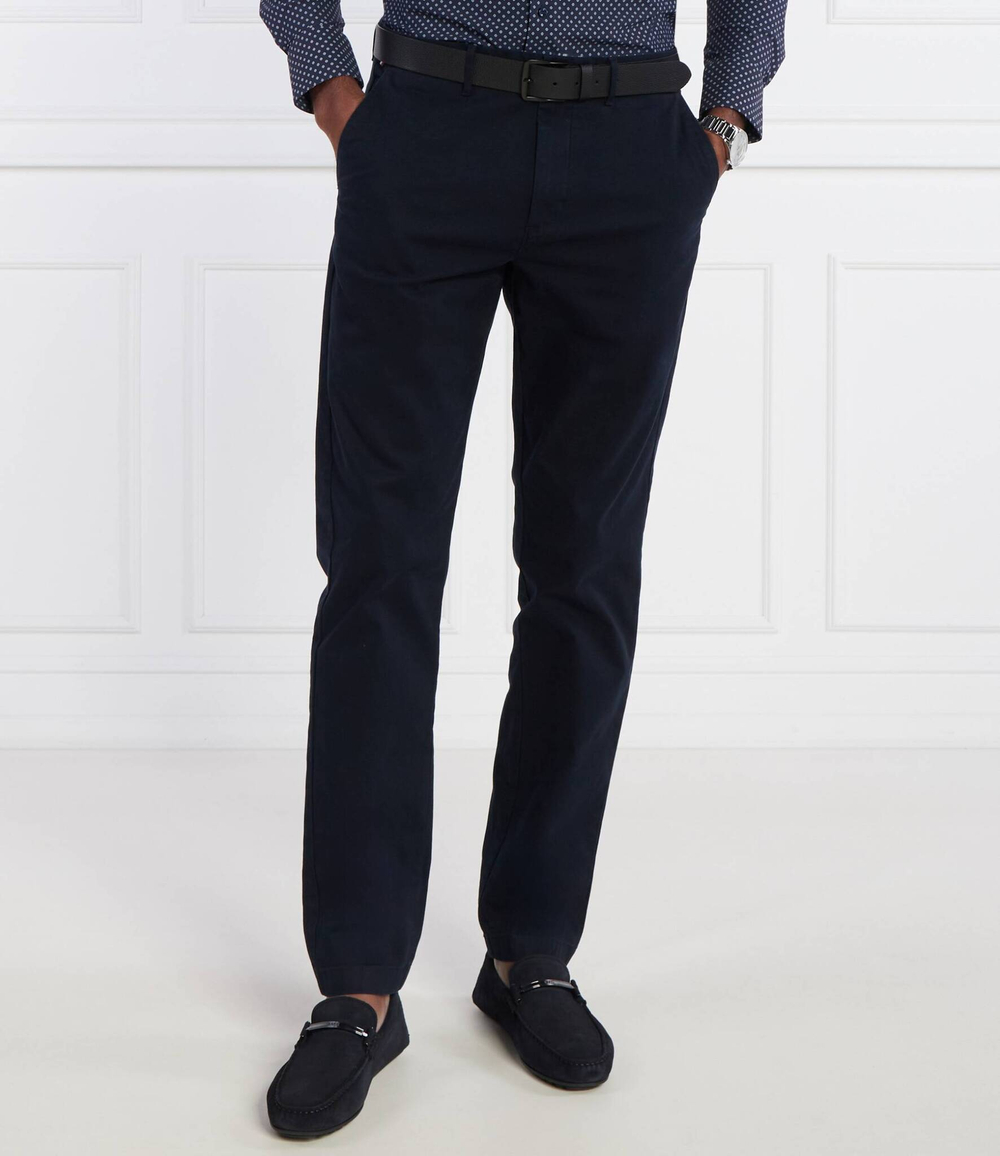 Чиносы HARLEM ESSENTIAL TWILL Tommy Hilfiger - темно-синий(MW0MW35152)
