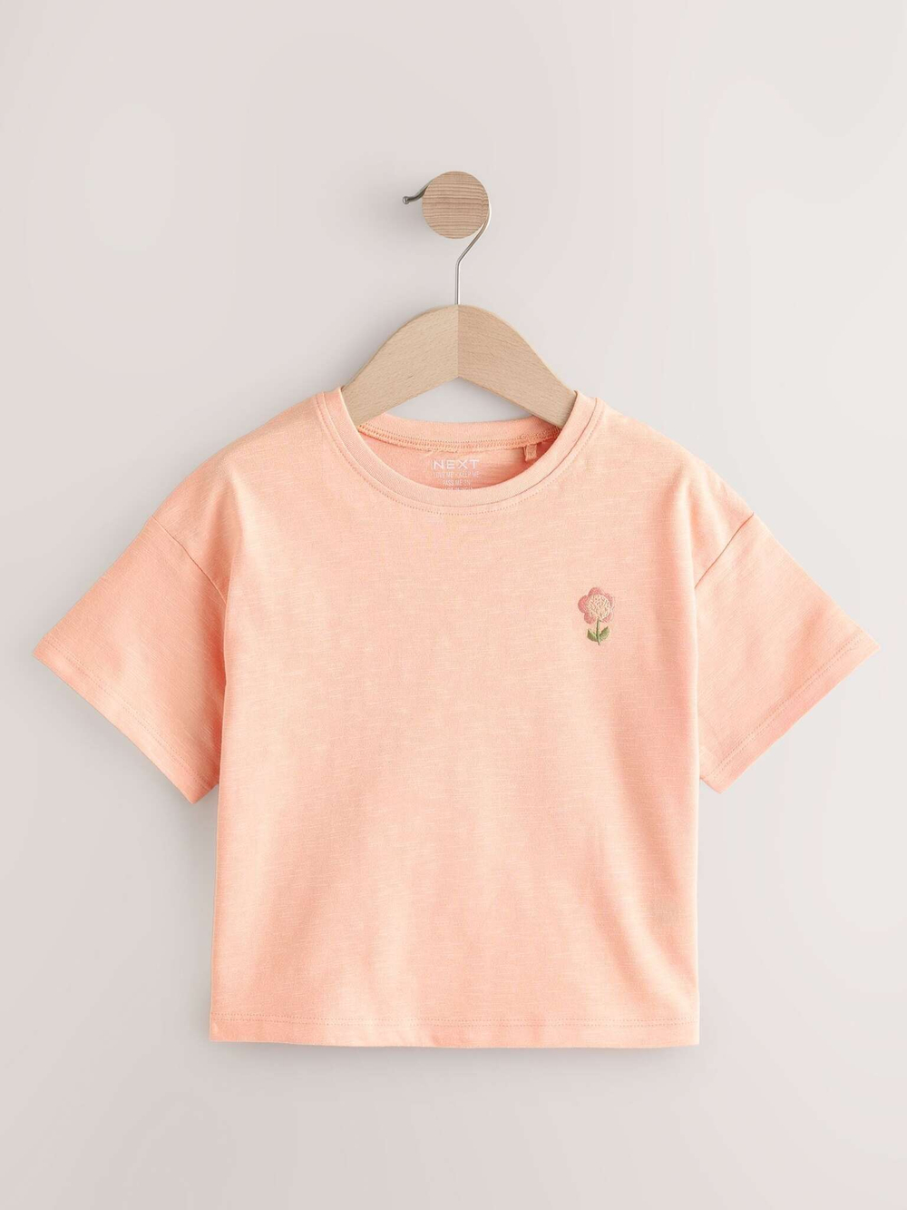 Комбинезон летний и футболка в комлекте для девочки Next E51-369, Бежевый, Светло-оранжевый