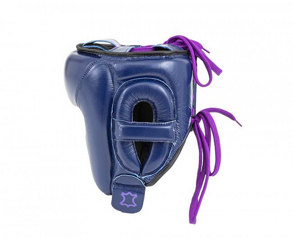 Шлем боксерский Clinch Undefeated темно-синий C162