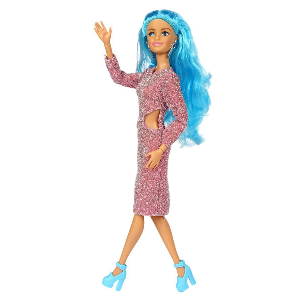 Кукла 29 см София, руки и ноги сгиб, акс, (Карапуз)