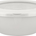 Миска пластиковая 5л с крышкой «HELSINKI» пепельный жемчуг