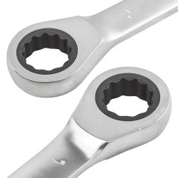 Ключ накидной трещоточный 10х11мм DISEN DS-KT2014M-1011