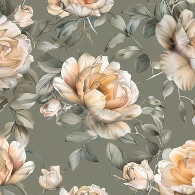 Акварельные пионы