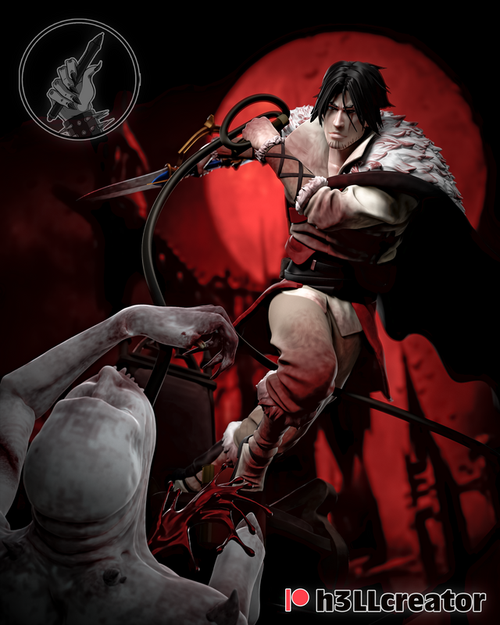 Тревор Бельмонт Кастельвания TREVOR BELMONT Castlevania Коллекционная Фигурка Аниме