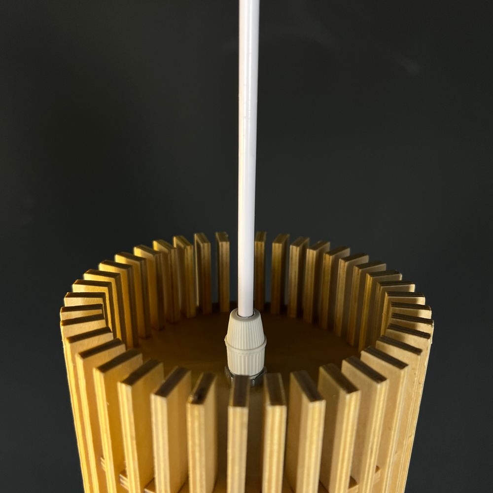 Подвесной светильник PUNKTO Натуральное дерево