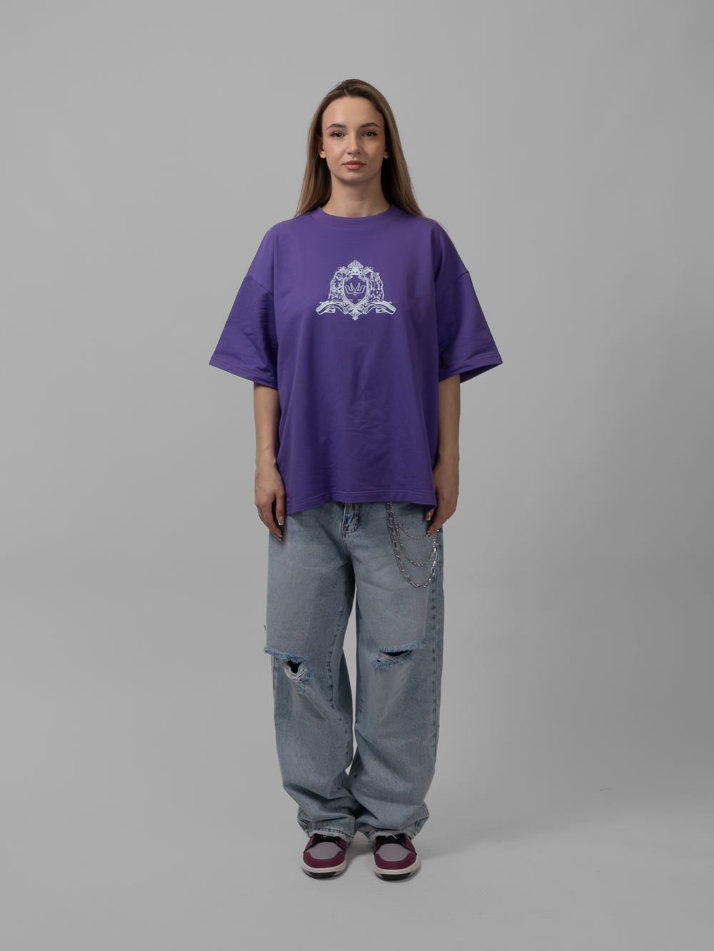 Футболка Emblemed (Violet)