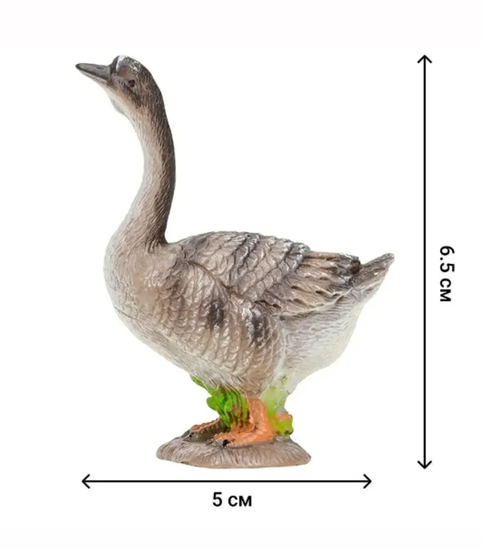 Игровой набор Masai Mara серия Мир домашних животных. На ферме: фермер, кролик, утка, гусь, курица, мешок, загон.