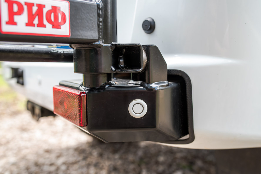 Калитка в штатный задний бампер УАЗ Патриот 2015+ РИФ