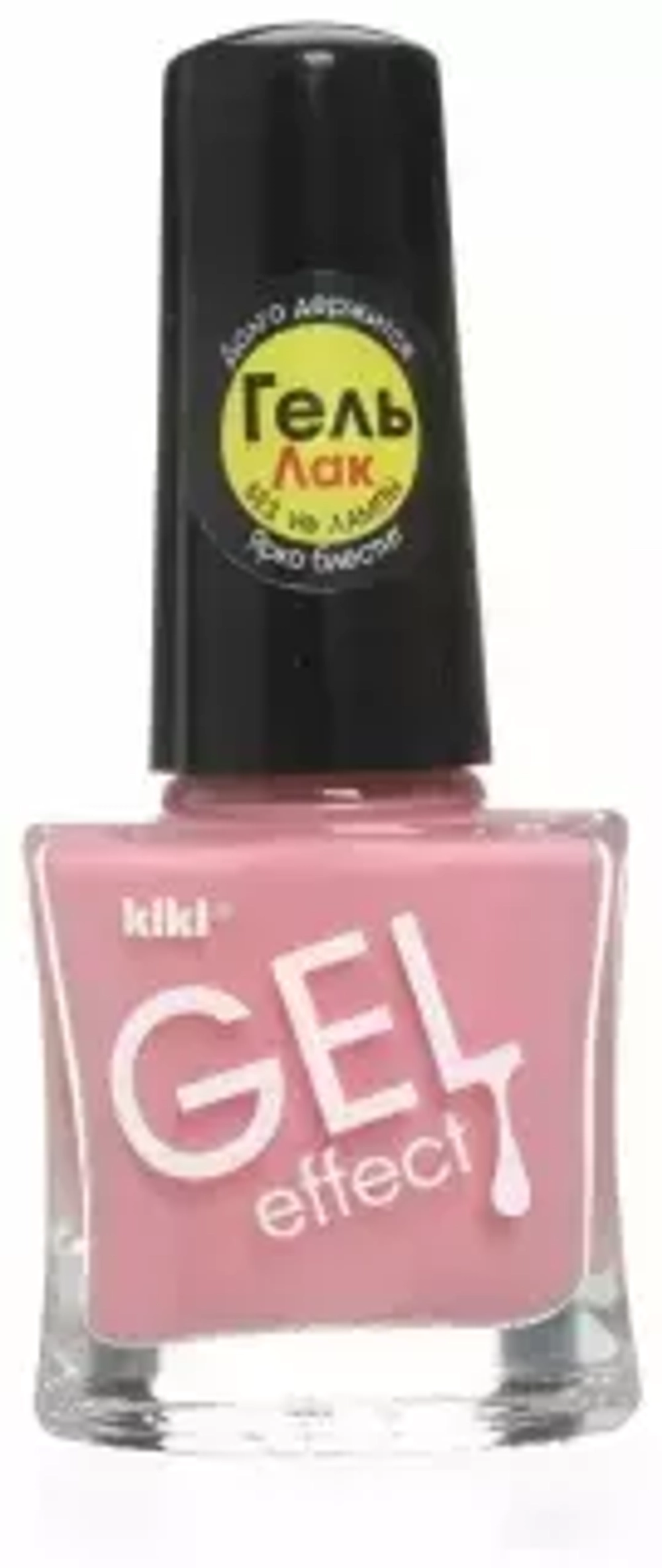 Kiki  лак д/ногтей "GEL EFFECT" №31 (бледно-розовый) 6мл