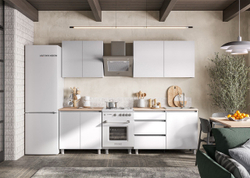 Кухня «Денвер» Белая 200 см