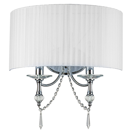 725626 Бра PARALUME 2x40W E14 БЕЛЫЙ