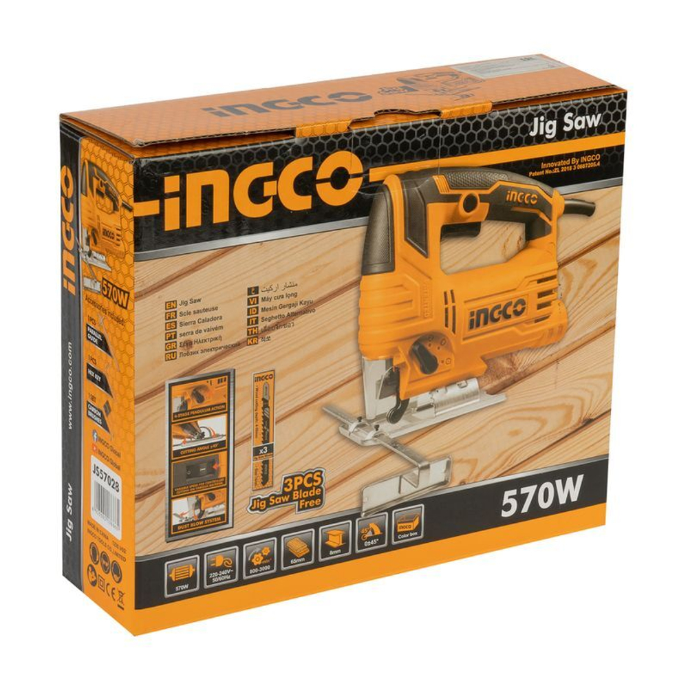 Лобзик Ingco JS5718/JS57028 570 Вт