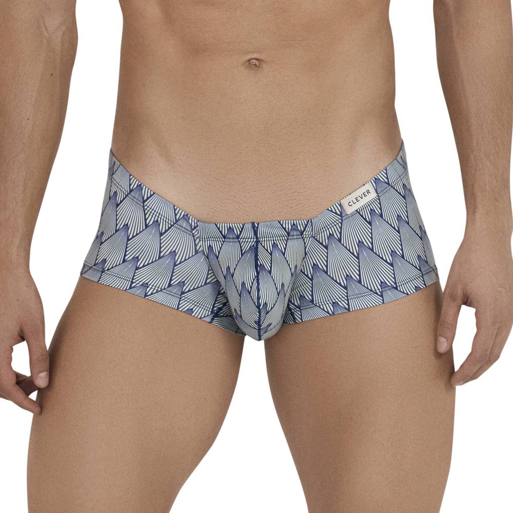 Мужские трусы хипсы желтые с принтом Clever SUBLIME LATIN BOXER 114203