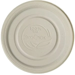 Тарелка одноразовая 18см, в наборе 10шт, биоразлагаемая ЭкоСтак